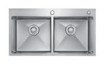 Polished Finish Stainless Steel Industrial Kitchen Sink Commercial Utility Sink