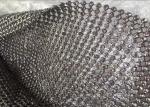Gunmetal Crystal Rhinestone Metal Sequin Fabric Decoration Cloth CE Approved