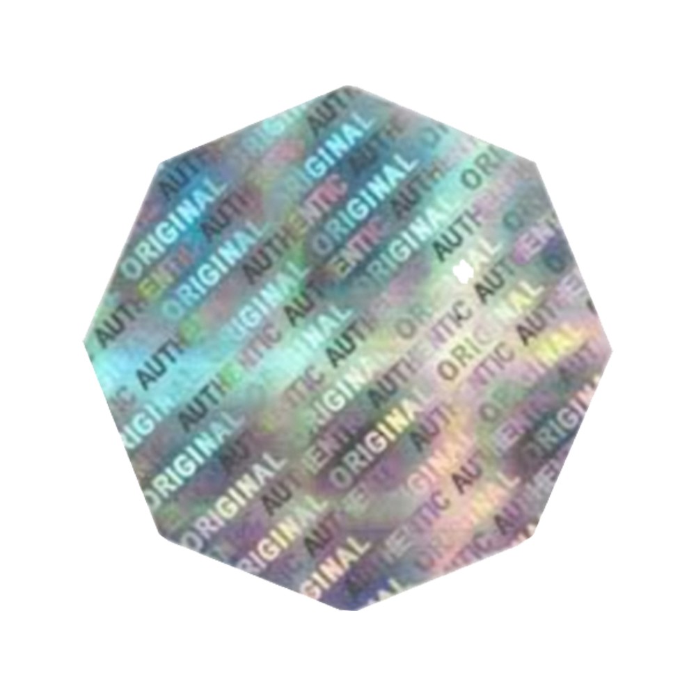 Self Adhesive Laser Holographic Security Labels for Glass Bottle
