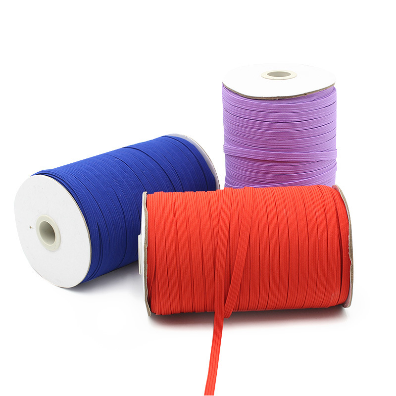 For N95 ma sk flat elastic band ear loop elastic logo band elastic band wig