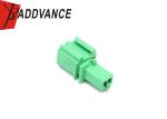 3C0973332C 2 Pin Male Green PA66 FEP Electrical Connector Housing For VW Audi
