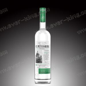Quality Extra Premium Flint Silk Spirits Liquor Vodka Glass Bottle wholesale