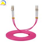Ceramic Ferrule LC To LC OM4 1550nm Optical Patch Cable