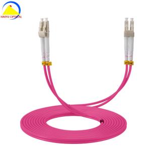 Quality Ceramic Ferrule LC To LC OM4 1550nm Optical Patch Cable wholesale