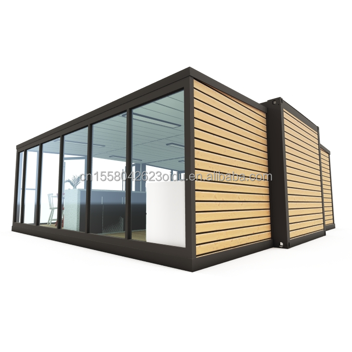 Main Structure Galvanized Steel Square Tubes Container Modules for Modern Hotel Coffee Shop in EU Australia