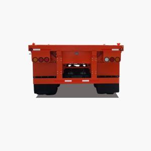 Quality Steel Heavy Duty Flat Bed Semi Trailer For Efficient Cargo Transportation wholesale
