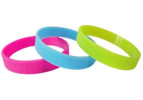 Quality New customed print logo promotional silicon bracelet sprots club outdoor advertising gift wholesale