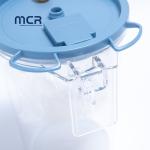 Disposable Suction Liner and Canister 1500cc with Solidifier