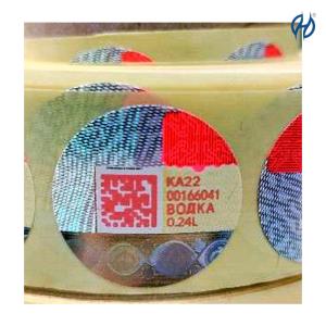 Quality Tobacco Cigarette Alcohol Box Anti Counterfeit Label Customzied Shape Size Color wholesale