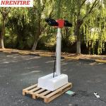 4x120W LED lamps mounted roof mast light 4.5m pneumatic telescopic mast, vehicle