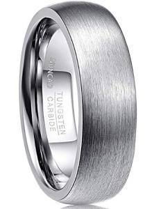 Quality 8mm Satin Finish Tungsten Carbide Men's Wedding Rings The Perfect Choice for Your Special Day wholesale