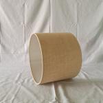 Buff Fabric Linen Pendant Light Shades 240*200MM Easy Fit