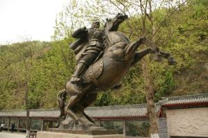 Quality Bronze Great Man Riding Horse Statue Bronze Man &amp; Horse Sculpture wholesale