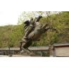 Buy cheap Bronze Man & Horse Sculpture from wholesalers