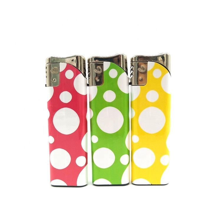 Fashionable Design Plastic Piezo Electric Lighter