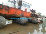 Marine Salvage Rubber Ship Launching Airbag Floating inflatable