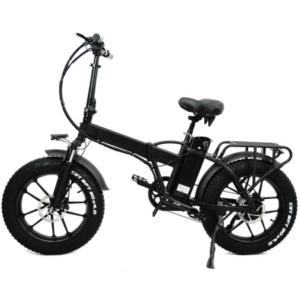 Quality 20 Inch Fat Tire Foldable Electric Bike 750W 48V 7 Speed 17AH Battery Capacity wholesale