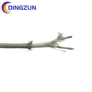 Quality 2 / 1 / 0.65MM Type K Thermocouple Wire Stainless Steel Braided wholesale