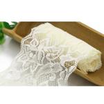 2020 hot sale hand beaded pure white bridal lace fabric