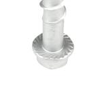 Flat Head 12mm Plain Finish Concrete Anchor Bolts 11.3x100 for Sturdy Concrete