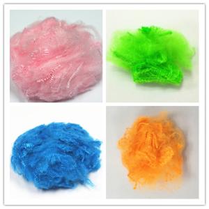 Quality recycled polyester staple fiber 1.5dx38mm in multiple colors wholesale