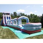 Commercial Bounce House Inflatables Water Slide Inflatable Double Lane Slide