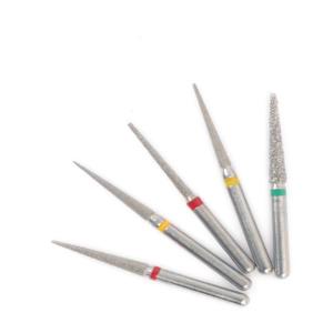 Quality High Speed FG Diamond Bur Dental Flame Shaped Diamond Bur Dental Bit Needle wholesale