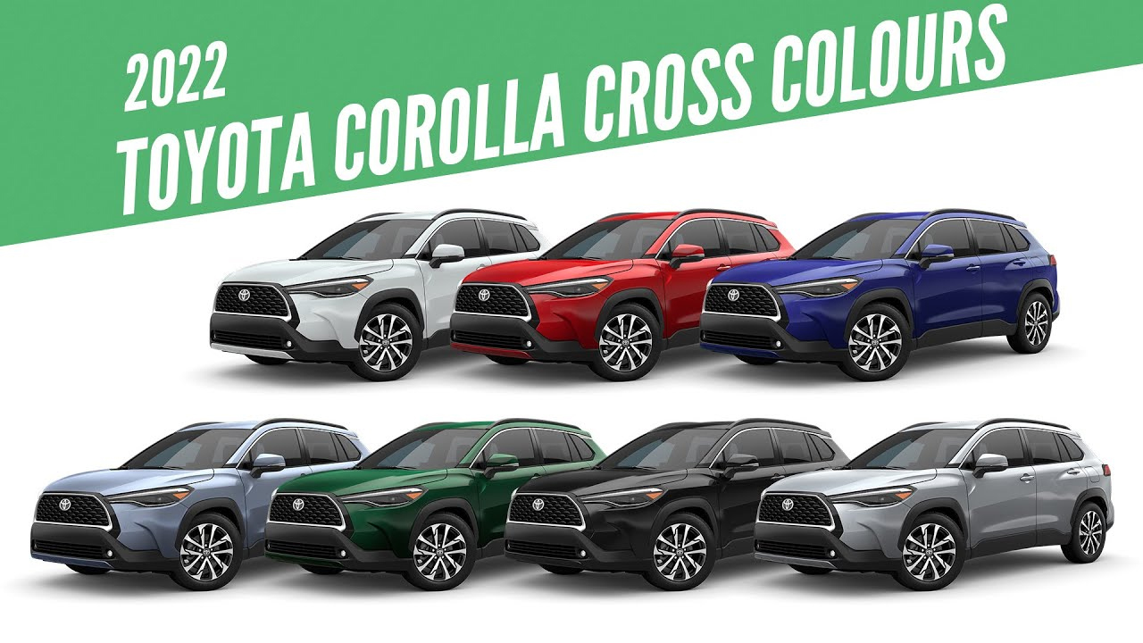 Left Steering To-yota Coro-lla Cross Car 2024 2023 Hybrid Gasoline Fuel Vehicle/ Automatic Gear Box Compact SUV 0km Used