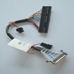 Quality OEM 30 Pin Lvds Cable Assembly FI-X30H To DP 2*15P Custom Length Wire AWG wholesale