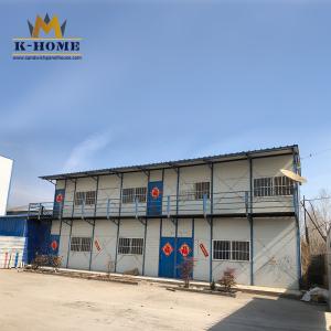 Quality Light Steel Temporary Sandwich Panel House Dormitory For Worker wholesale