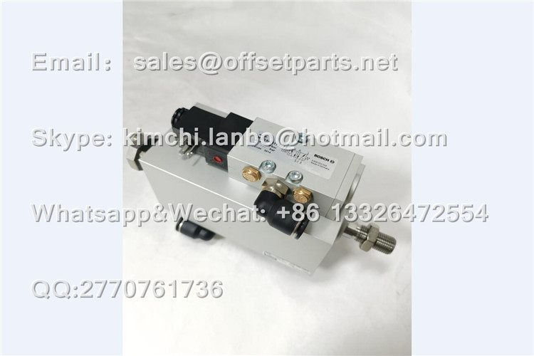 G2.184.0020 Pneumatic Cylinder Unit Printing Machine Replacement Offset Press Spare Parts