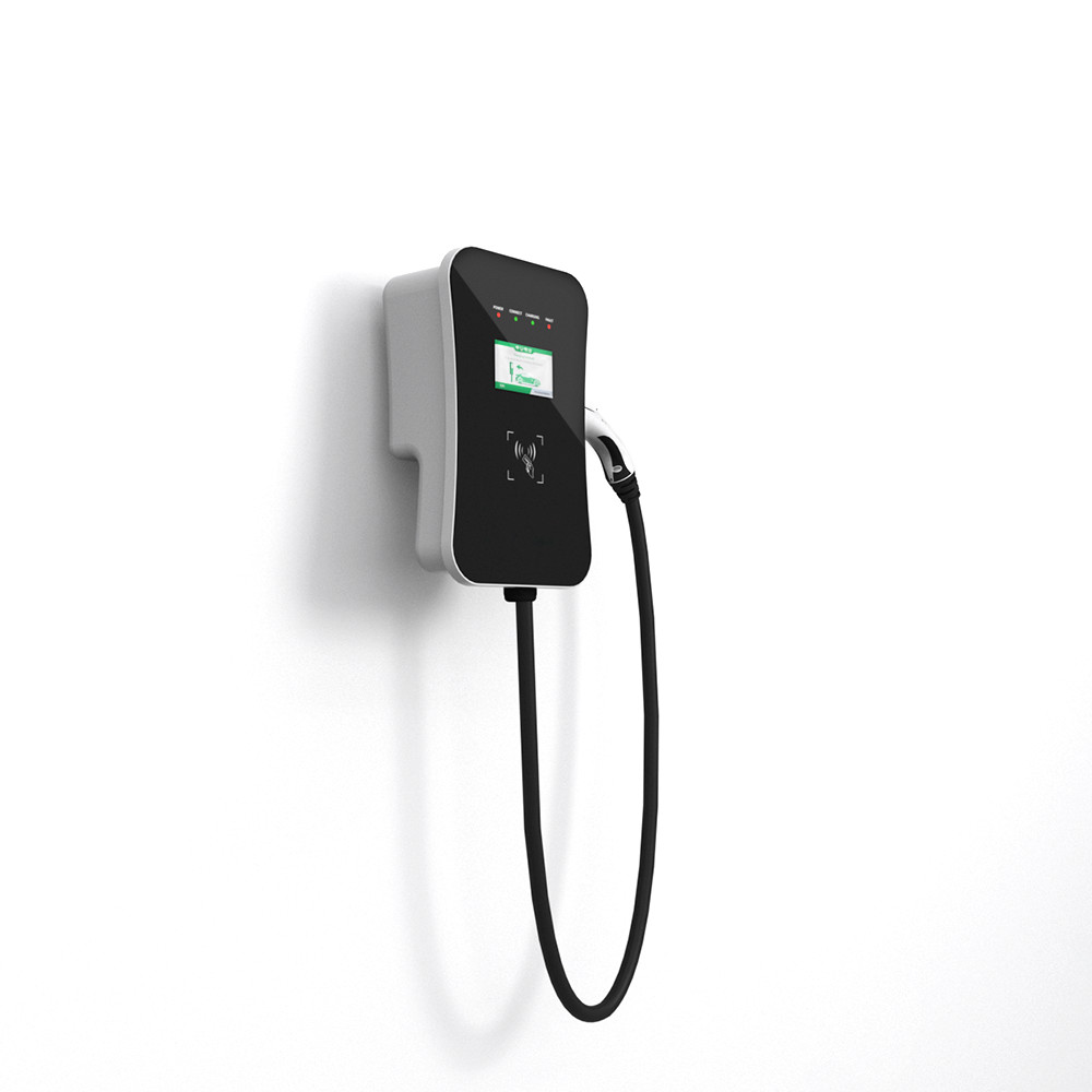 Self Adjustable Wall Box Electric Car Charger 22 Kw 32A Ev 3 Phase Charger