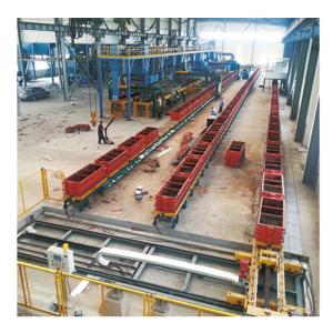 Quality Economical Foundry Casting Moulding Line Continuous Foundry Machine 100/H wholesale
