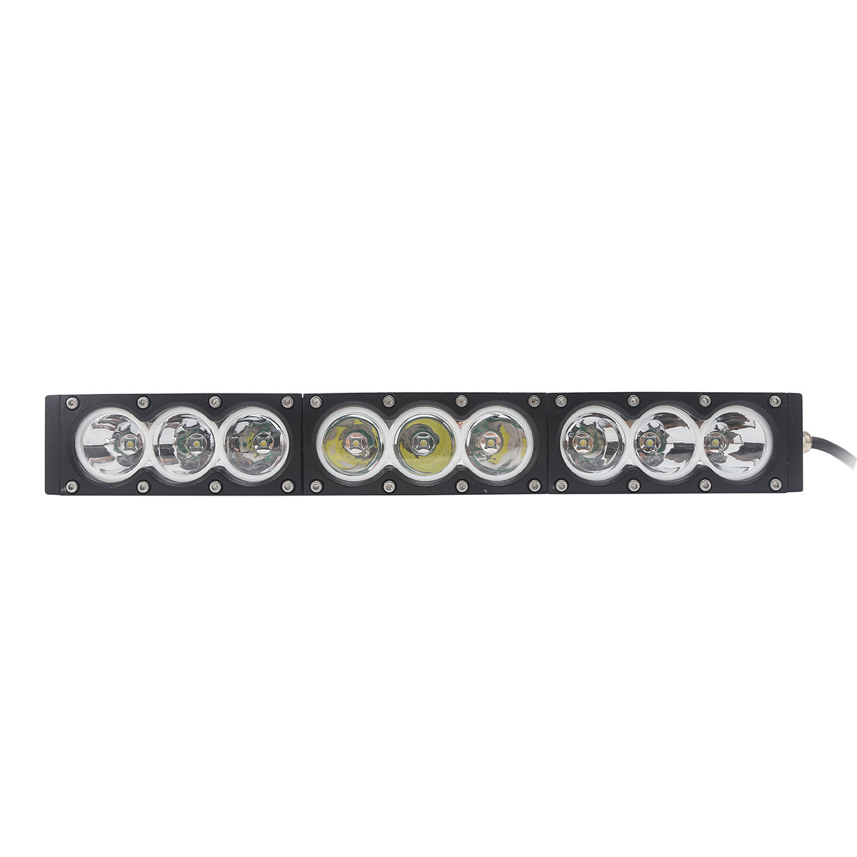 H Style 90W White Color 9pcs 10W CREE LED LIGHT BAR 6000K 10-30V Combo Beam,Flood Beam, Spot beam