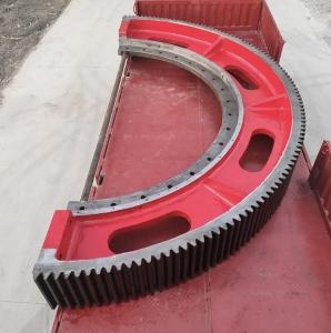 Quality High Strength Heavy Duty Steel Gear Wheels Girth Gear HRC 45-55 Hardness wholesale