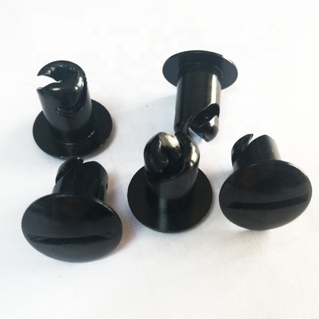 Universal Car Fitment Sprint Car Black DZUS Buttons 7/16"X .500" Aluminum Stock for Unmatched Performance and Durability
