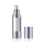 Alum Airless Pump Bottle AS Body Bottle Packaging SR-2108