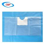 Waterproof Medical Disposable PE Transparent Surgical Drape For Surgery