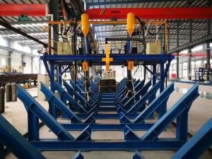 Quality MZG-1000 * 2 Ｈ Beam Production Line Gantry Welding Machine 300 - 1000mm/Min wholesale