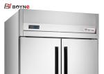 Commercial Kitchen 2 Door Freezer Refrigerator Insert Plate Cabinet