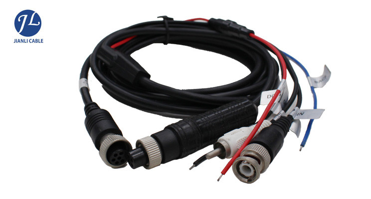 Trailer AV Camera System 6Pin Gx12 Male To Female Aviation Cable