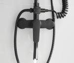 OEM Punch Free Black 0.8MPA Rain Shower Faucets