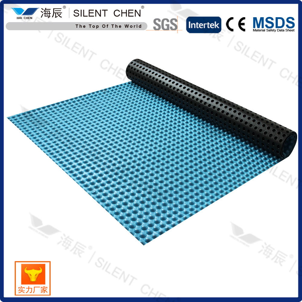 8mm Dimpled Acoustical Hardwood Flooring Underlay For Laminate
