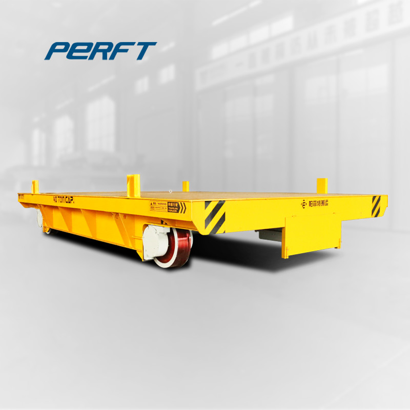 Angle Box Wheel Rail Transfer Cart Railway Transportation Material Handling Equipment