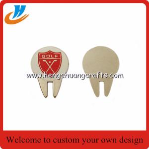 Quality Personalized golf divot repair tool/Zinc alloy golf accessories wholesale