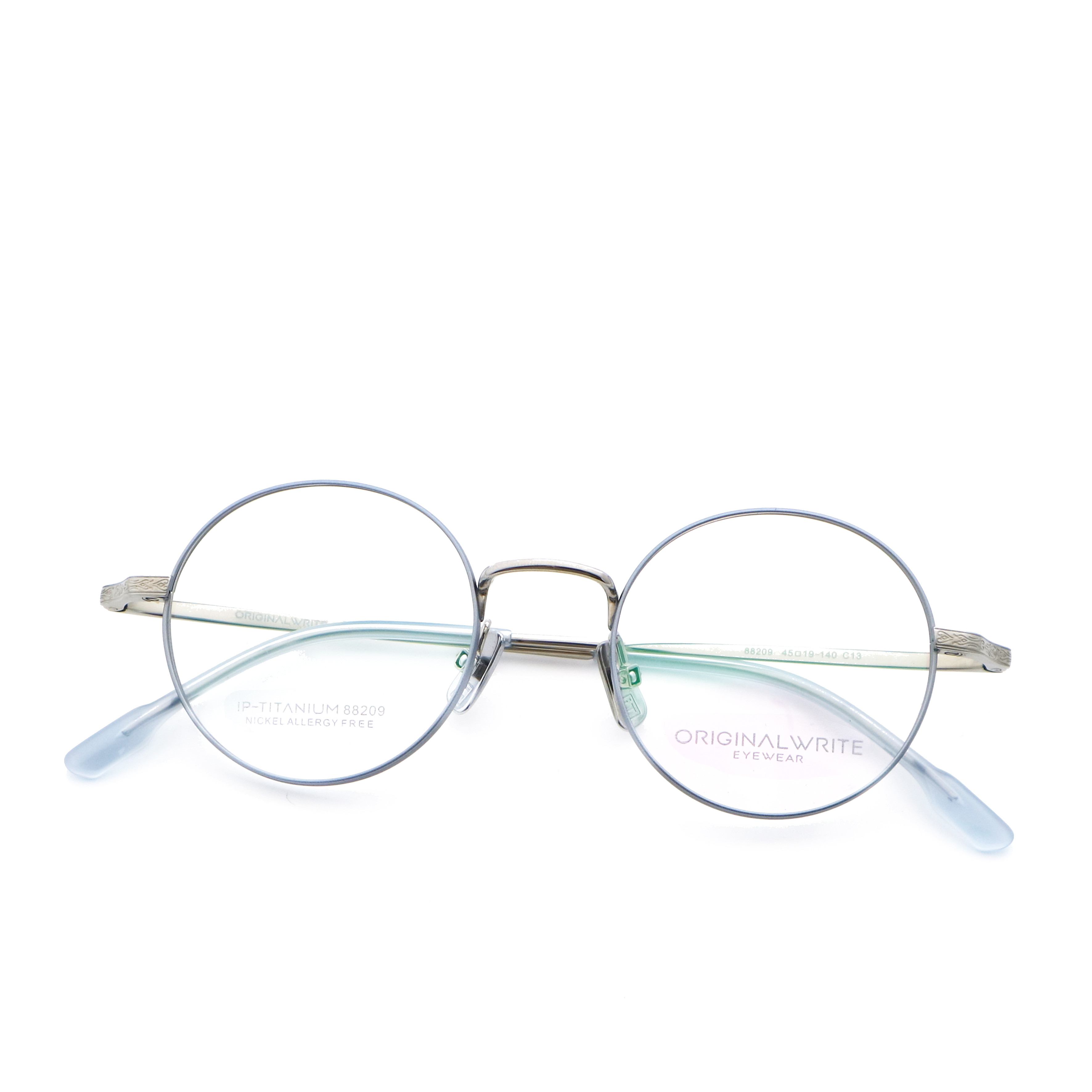 Various Colors IP Plating Pure Titanium Glasses Frame 88209