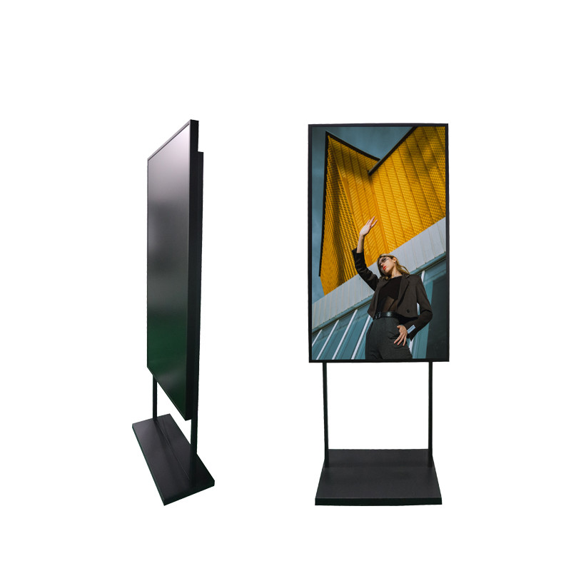 Ips 75 Inch Free Standing Digital Signage Full Hd