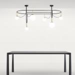 Nordic minimalist decoration round ball living room chandelier suspension light
