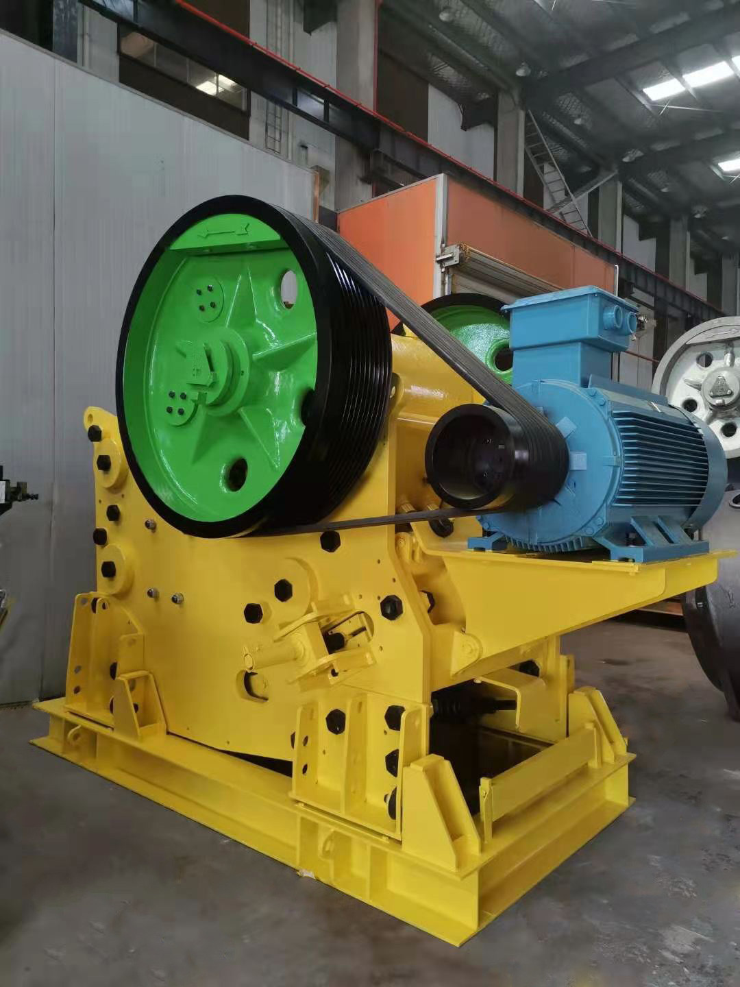 Hydraulic Casting PE Jaw Crusher 300mm Feeding Rock Jaw Crusher