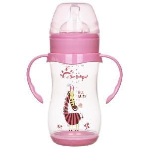 Quality 9oz 260ml PP Wide Neck Arc Baby Feeding Bottle wholesale